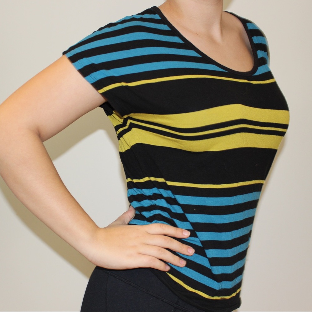 Striped Loose Fitting T-Shirt